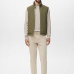 Mango outer vest nadast in Green - 99999999_01