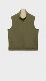 Mango outer vest nadast in Green - B