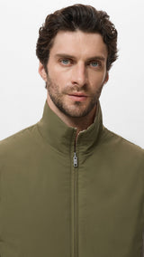 Mango outer vest nadast in Green - D1