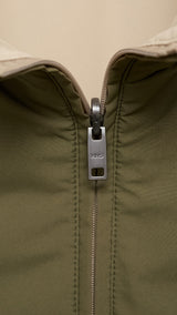 Mango outer vest nadast in Green - D8