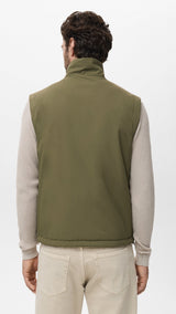 Mango outer vest nadast in Green - R