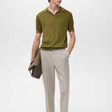 Mango poloshirt boda in Green - 99999999_01