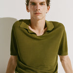Mango poloshirt boda in Green - D5