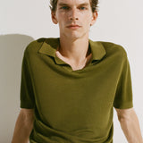 Mango poloshirt boda in Green - D5