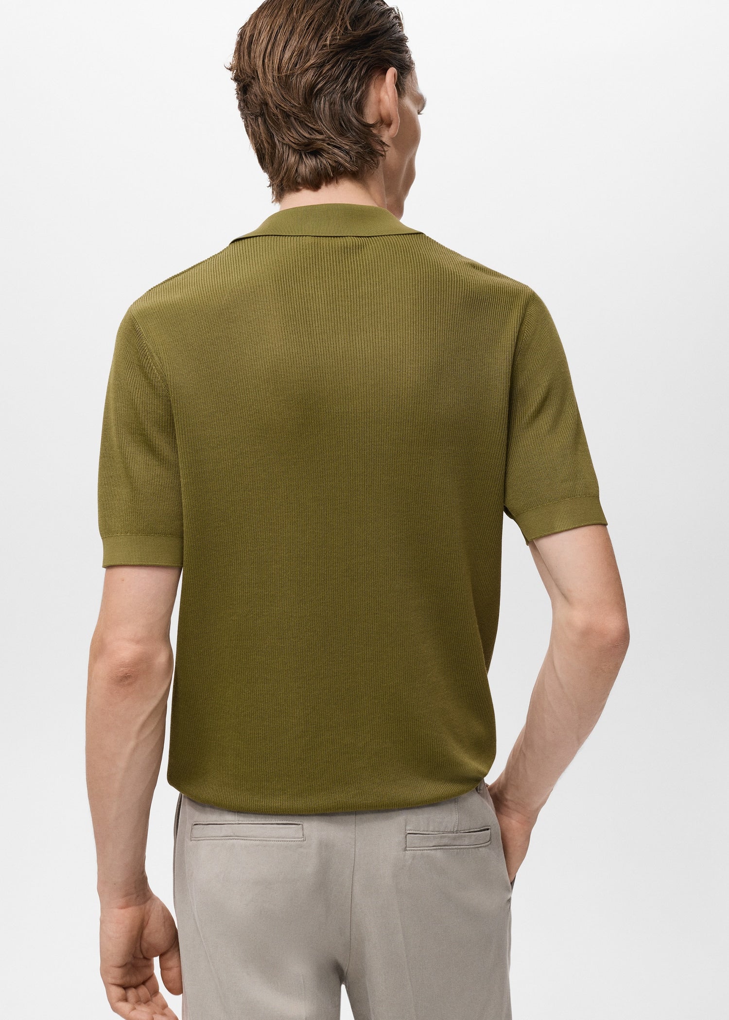 Mango poloshirt boda in Green - R