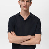 Mango poloshirt boda in Petroleum Blue