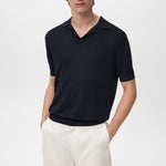 Mango poloshirt boda in Petroleum Blue - D2