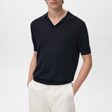 Mango poloshirt boda in Petroleum Blue - D2
