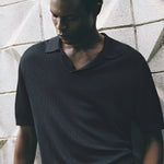 Mango poloshirt boda in Petroleum Blue - D5