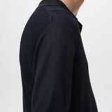 Mango poloshirt boda in Petroleum Blue - D6