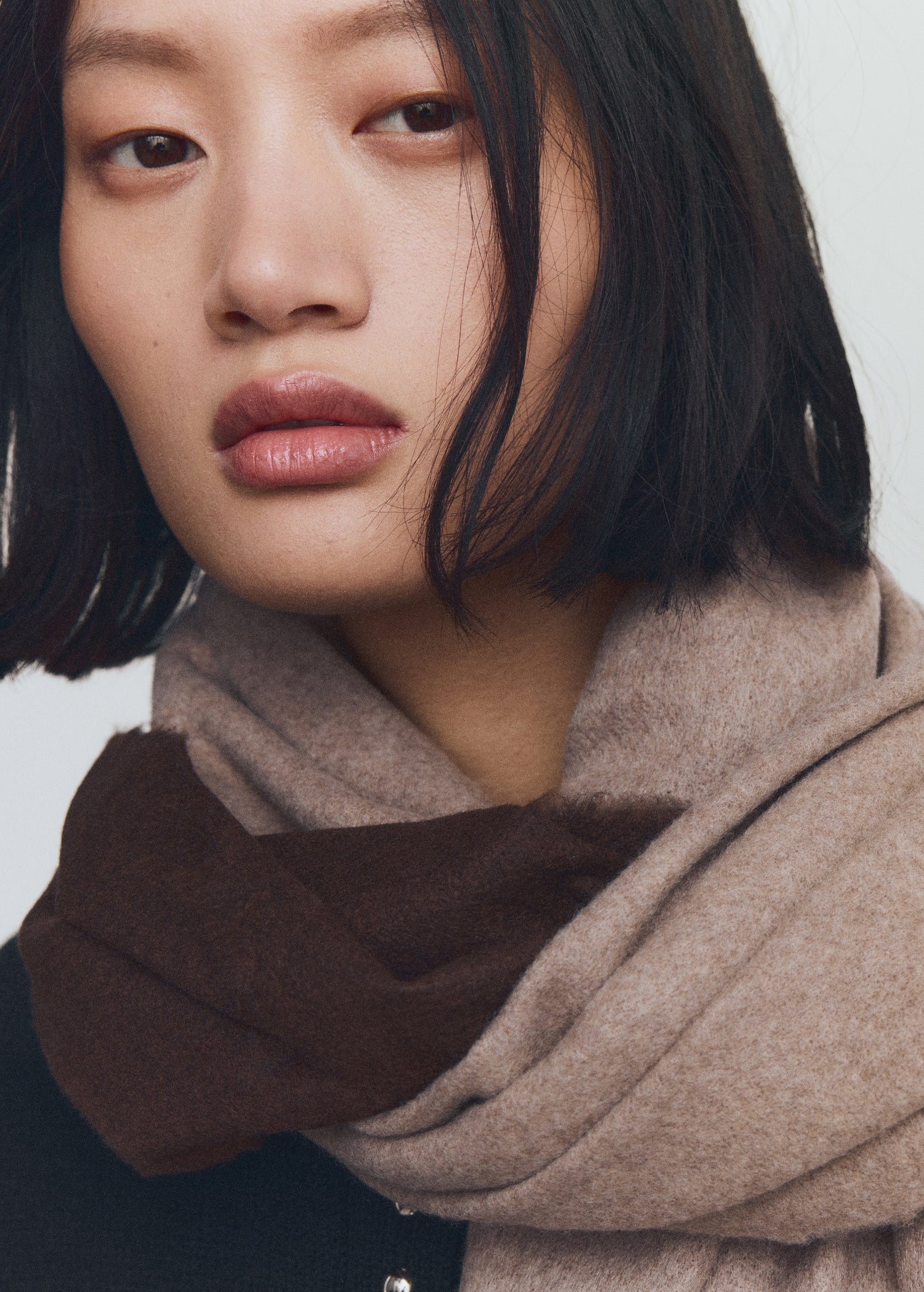 Mango scarf sweet in Taupe - 99999999_01