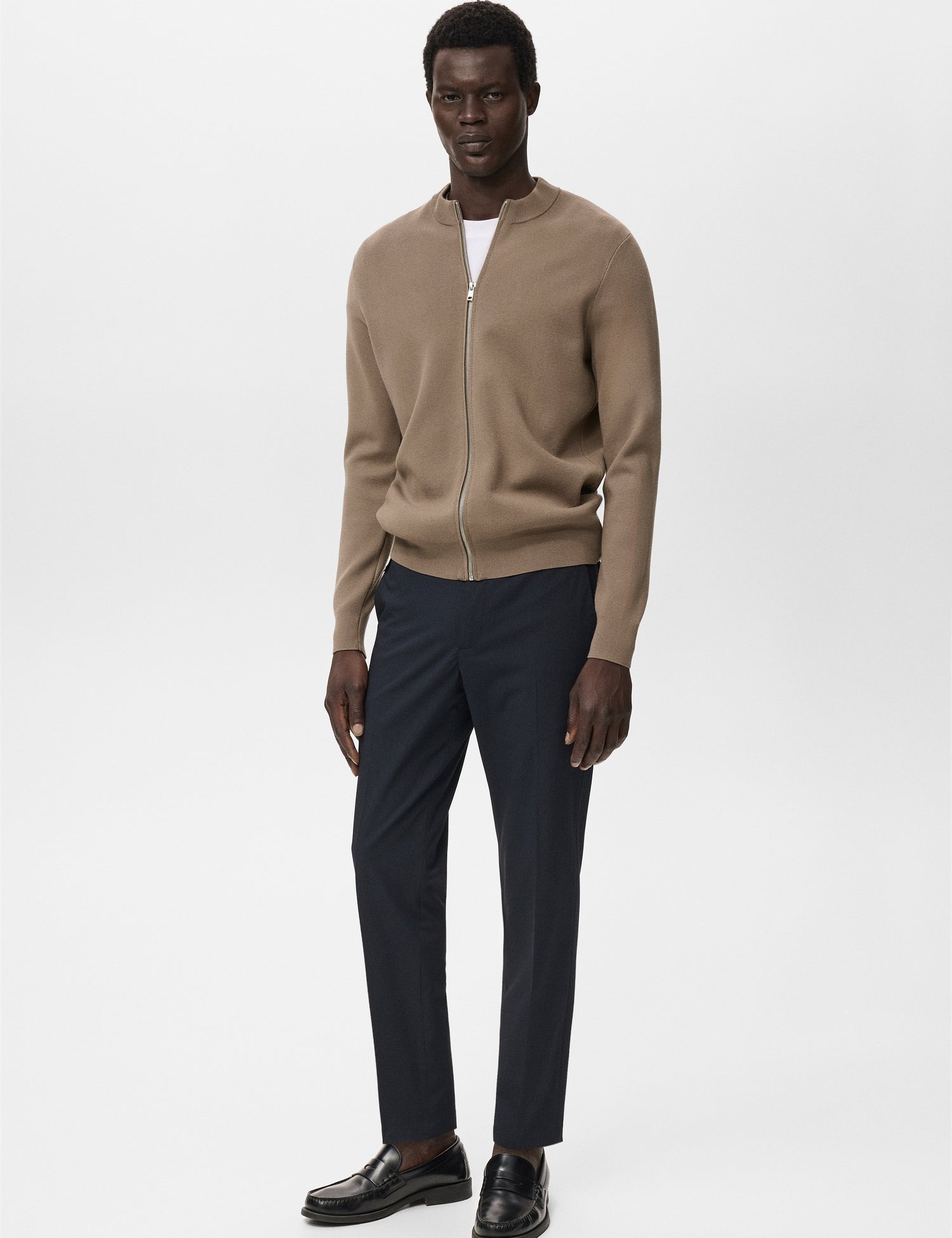 Mango cardigan luxusc in Taupe - 99999999_01