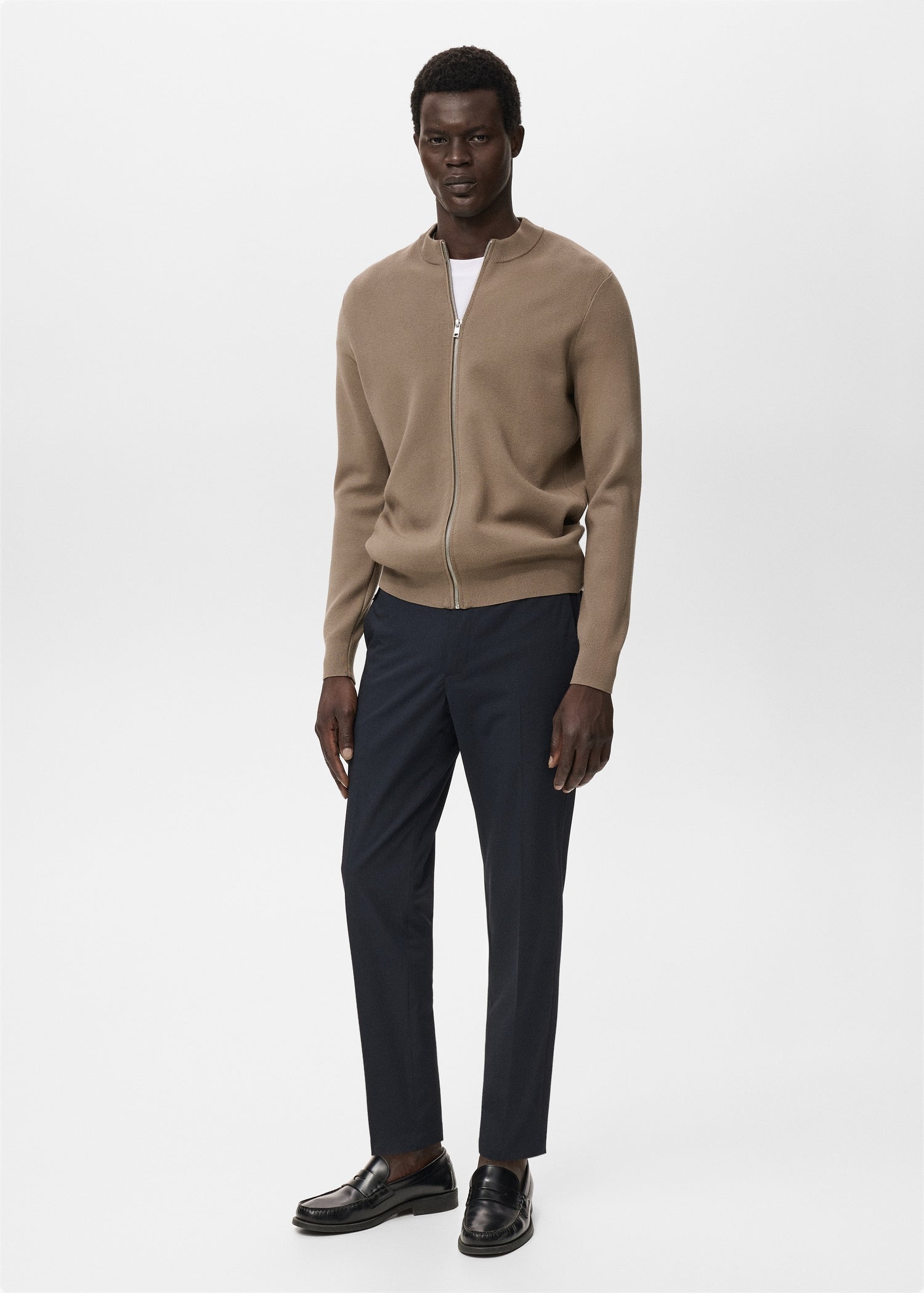 Mango cardigan luxusc in Taupe - 99999999_01