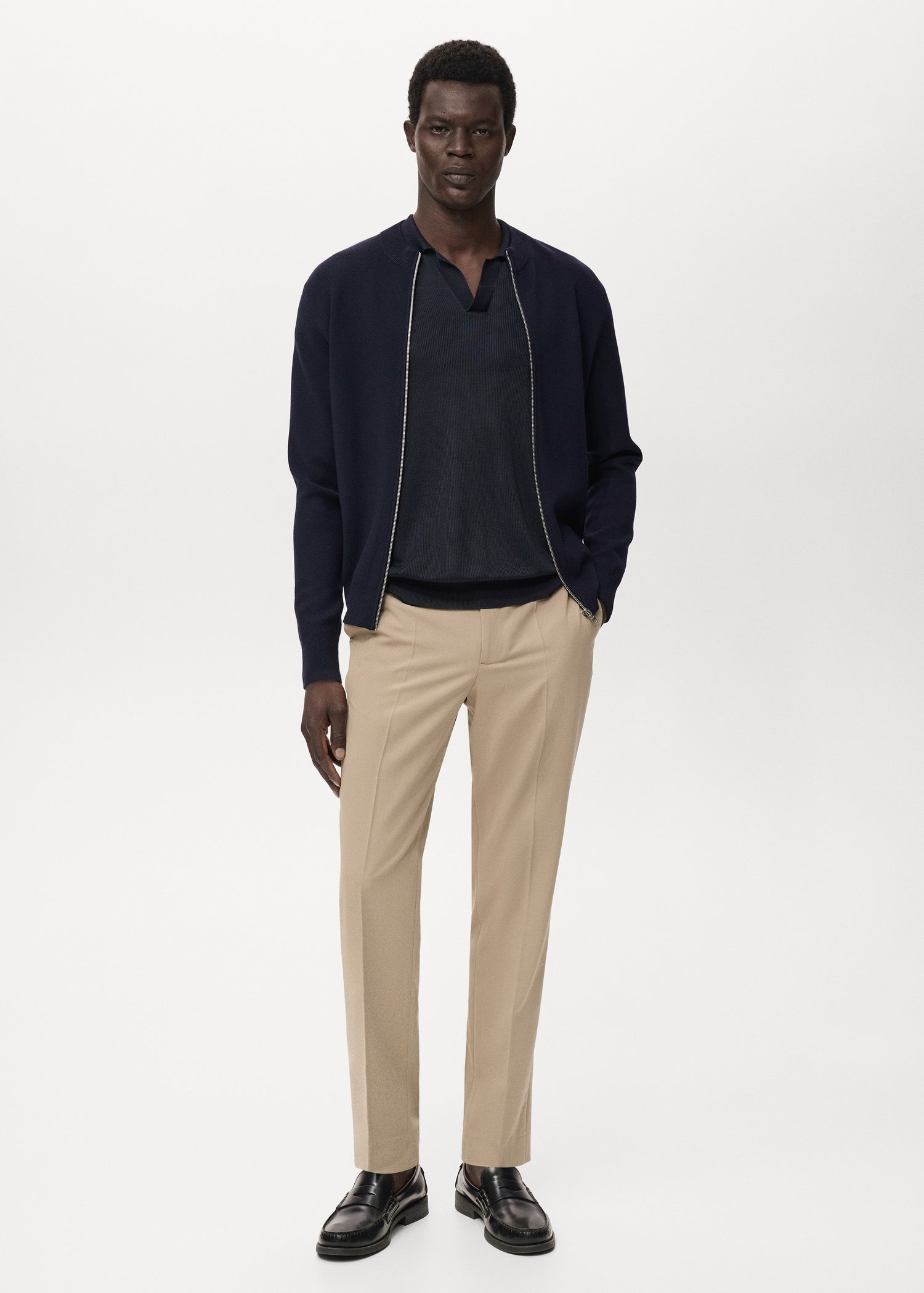 Mango cardigan luxusc in Navy - 99999999_01