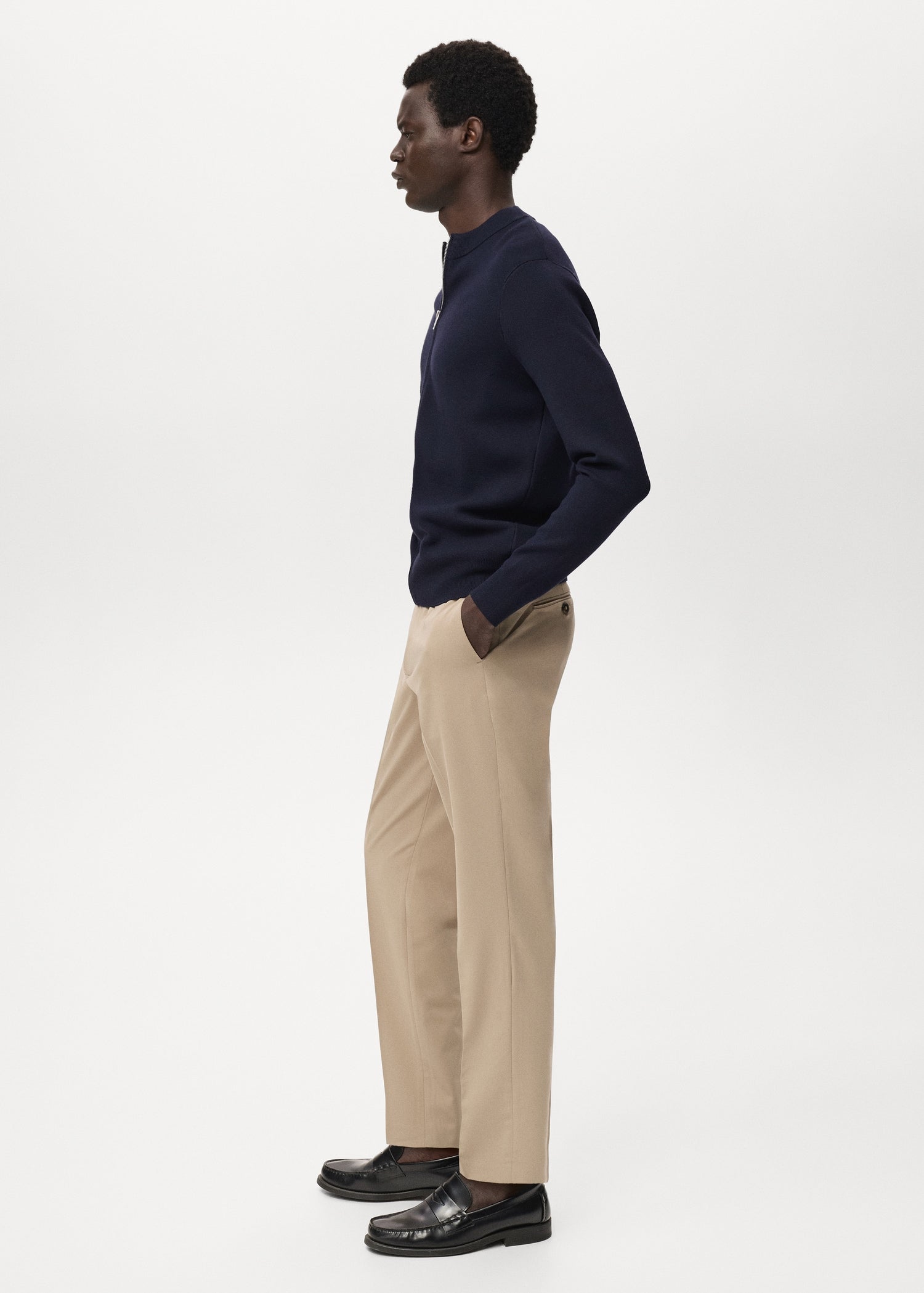 Mango cardigan luxusc in Navy - D2