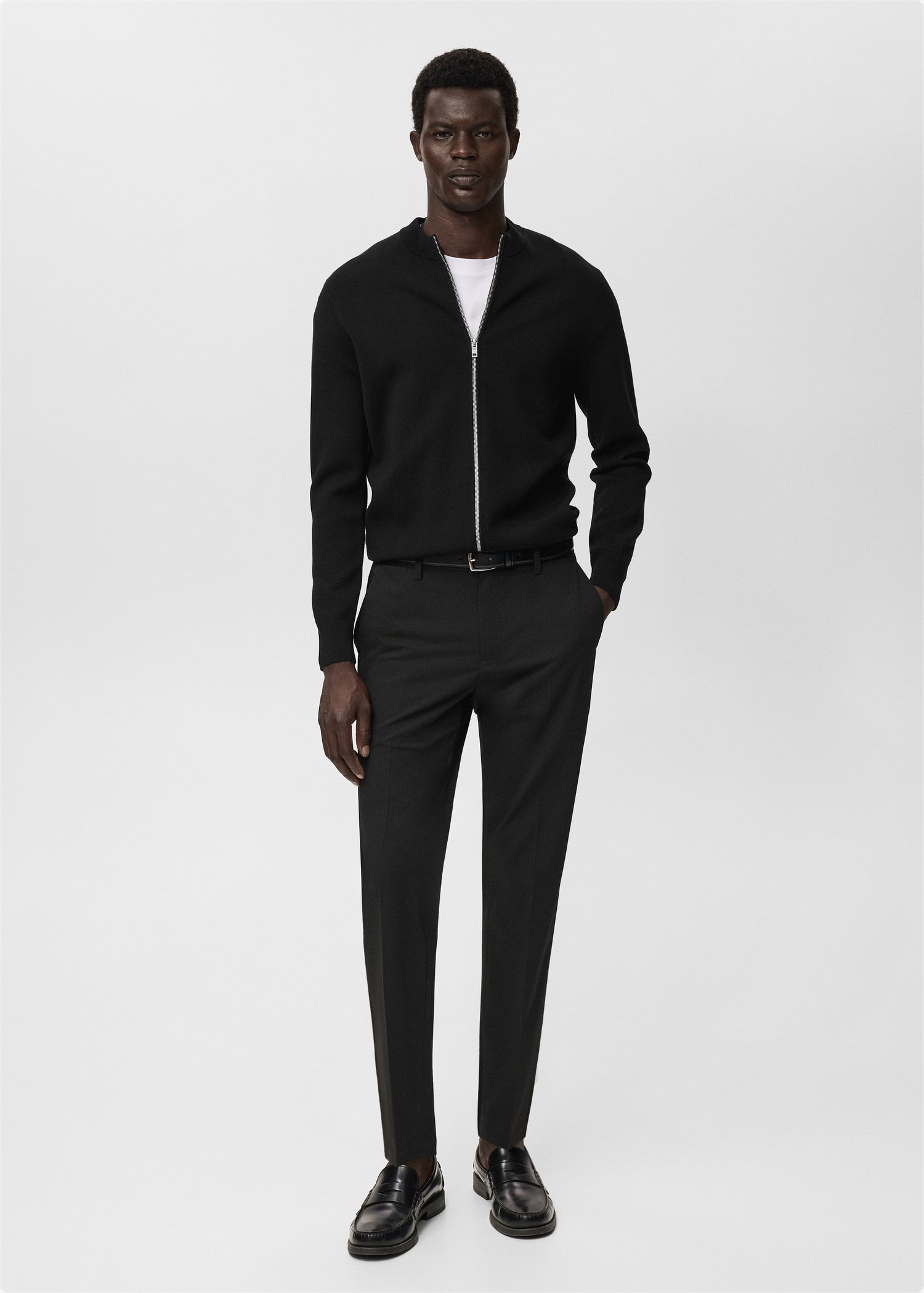 Mango cardigan luxusc in Black - 99999999_01