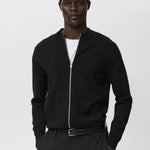 Mango cardigan luxusc in Black