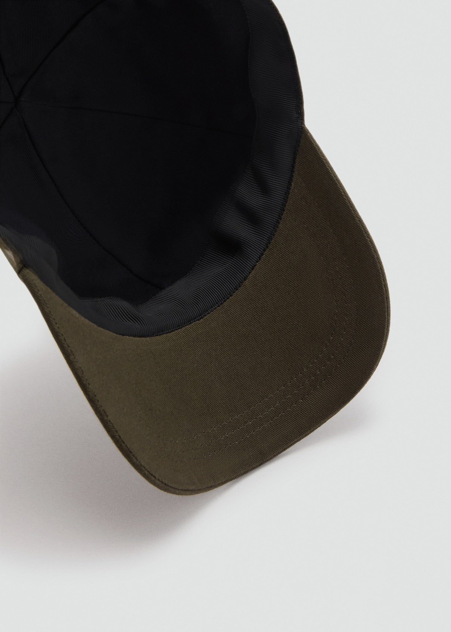 Mango cap fabric in Khaki - D2