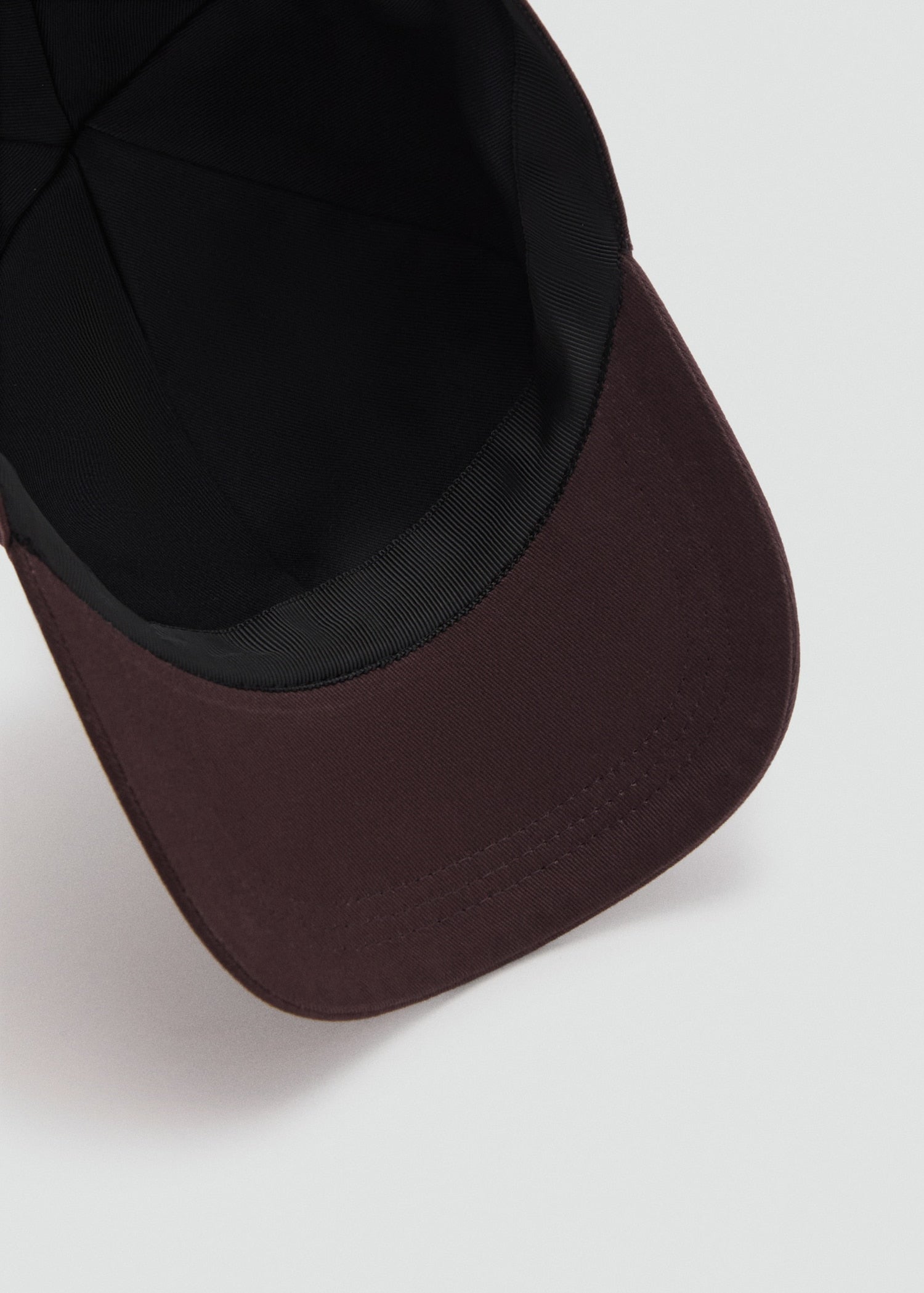 Mango cap fabric in Burgundy - D2