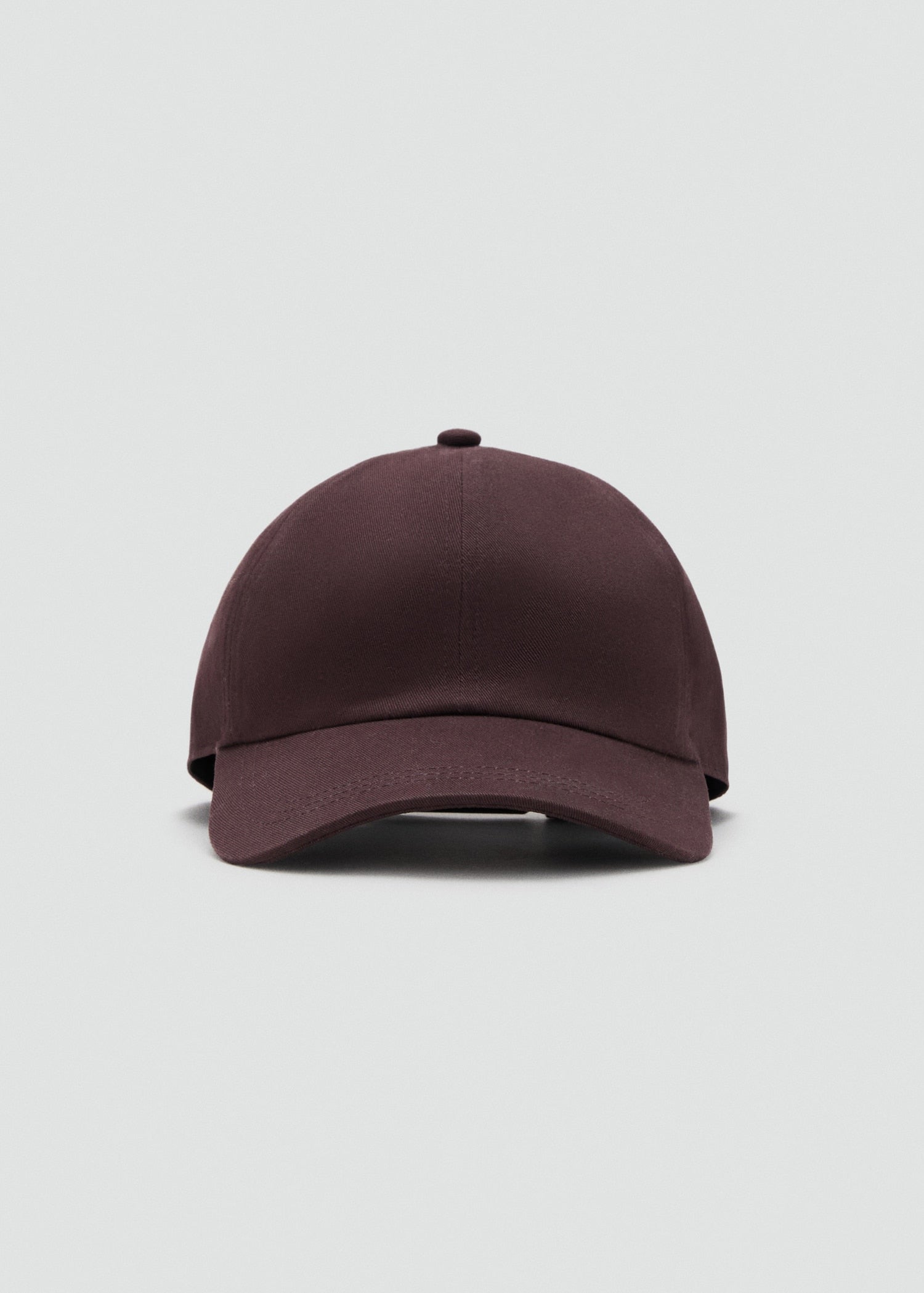Mango cap fabric in Burgundy