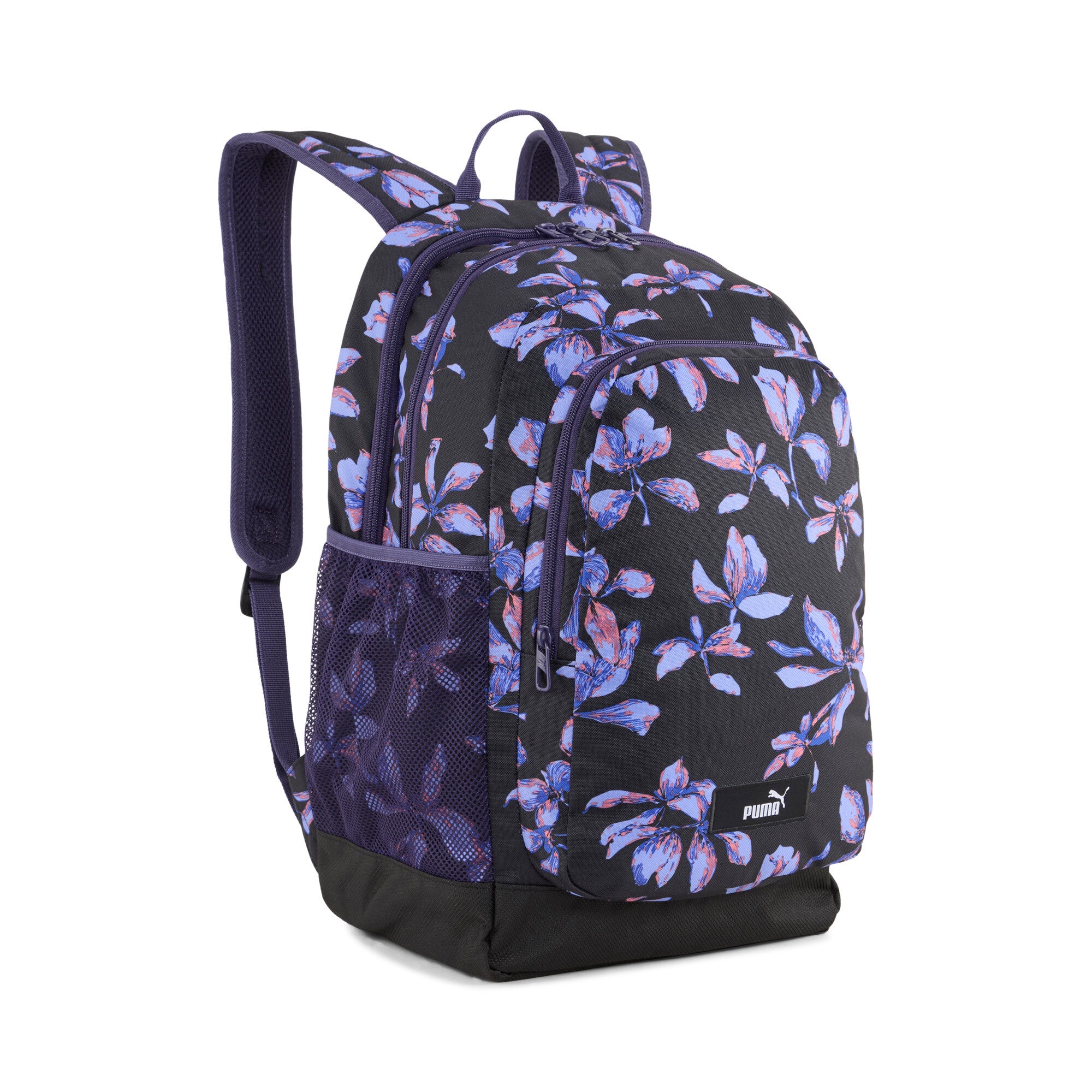 PUMA academy 29L all-over print backpack in black