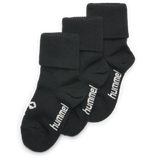 Hummel sora 3 pack sock in black - Image 1