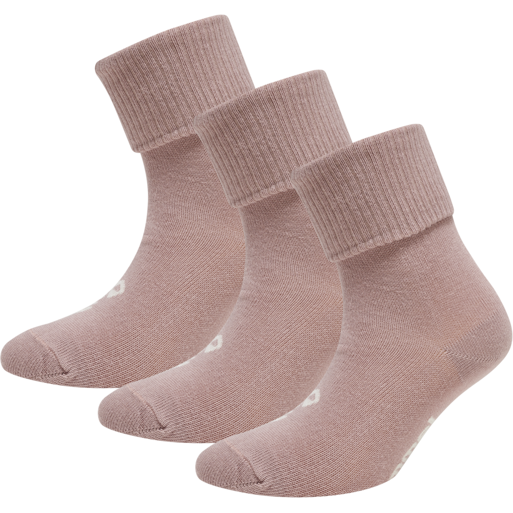 Hummel sora 3 pack sock in woodrose - Image 1
