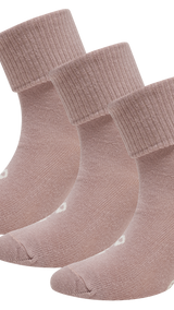 Hummel sora 3 pack sock in woodrose - Image 1