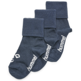 Hummel sora 3 pack sock in blue nights - Image 1
