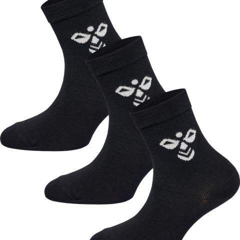 Hummel sutton 3pack sock in black