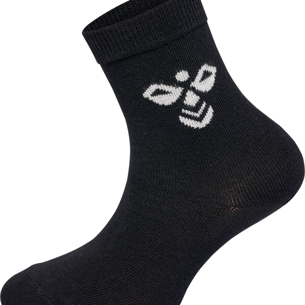 Hummel sutton 3pack sock in black - Image 2