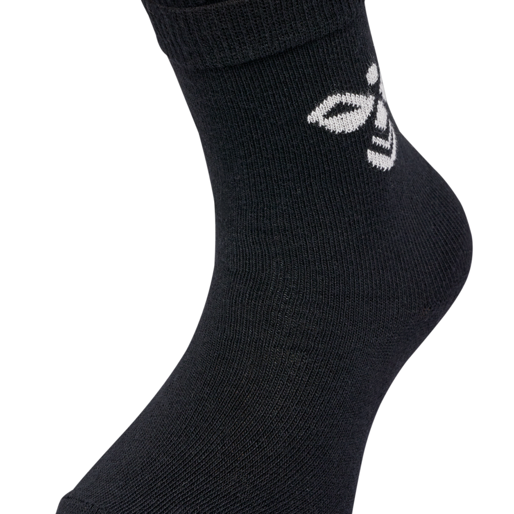 Hummel sutton 3pack sock in black - Image 3