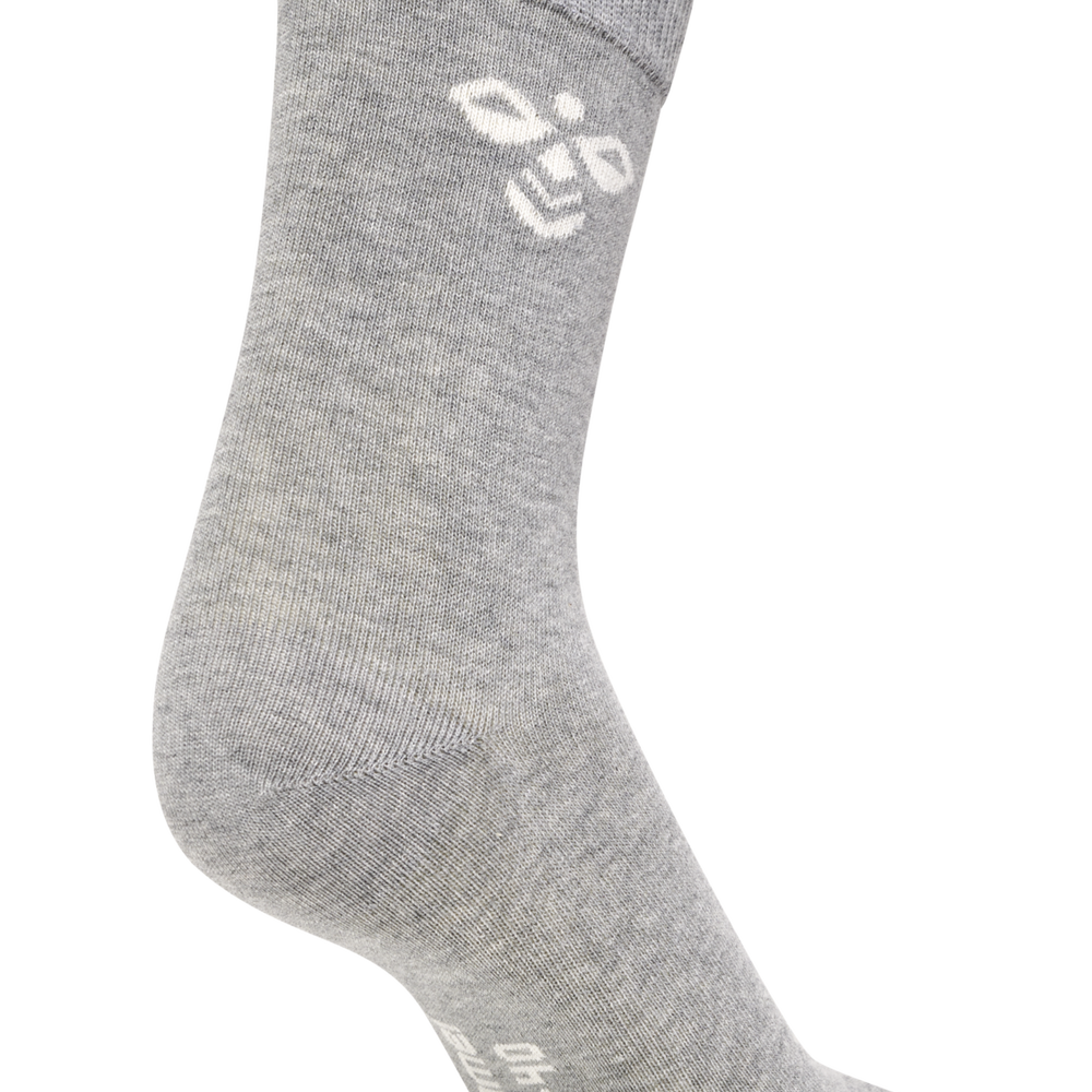 Hummel sutton 3pack sock in grey melange - Image 4