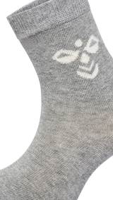 Hummel sutton 3pack sock in black grey melange blue nights - Image 2