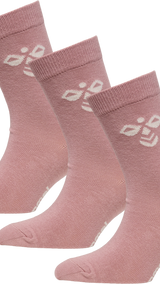 Hummel sutton 3pack sock in woodrose - Image 1