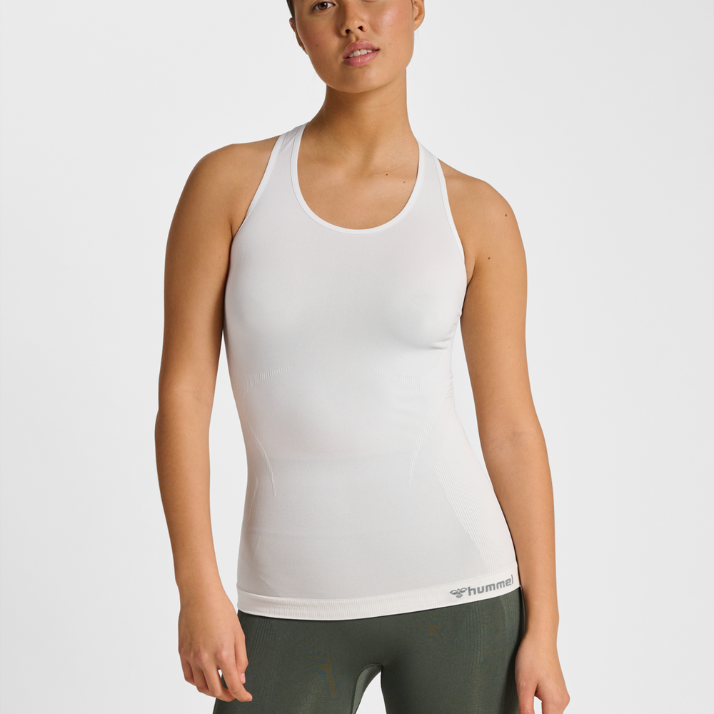 Hummel hmlTIF seamless top in white - Image 1