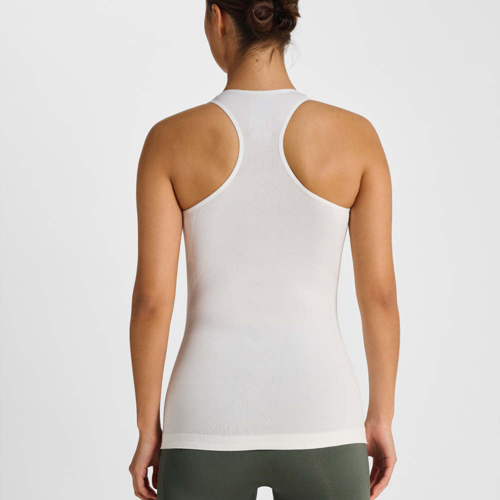 Hummel hmlTIF seamless top in white - Image 2