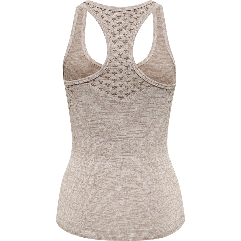 Hummel hmlCI seamless top in driftwood melange - Image 6