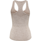 Hummel hmlCI seamless top in driftwood melange - Image 6
