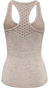 Hummel hmlCI seamless top in driftwood melange - Image 6