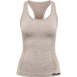 Hummel hmlCI seamless top in driftwood melange - Image 7