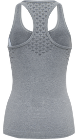 Hummel hmlCI seamless top in grey melange - Image 6