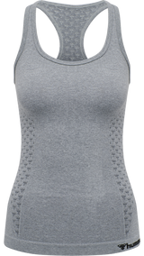 Hummel hmlCI seamless top in grey melange - Image 7