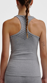 Hummel hmlCI seamless top in grey melange - Image 2