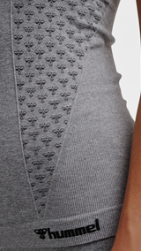 Hummel hmlCI seamless top in grey melange - Image 4