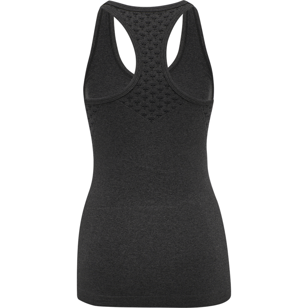 Hummel hmlCI seamless top in black melange - Image 6