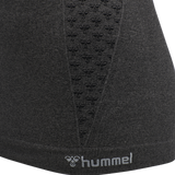 Hummel hmlCI seamless top in black melange - Image 8