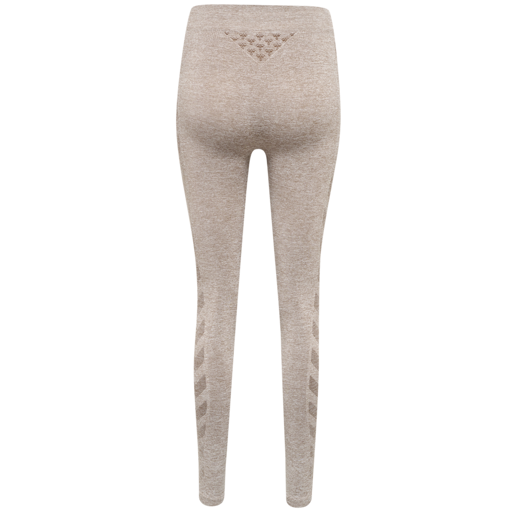 Hummel hmlCI seamless mid waist tights in driftwood melange - Image 5