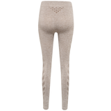 Hummel hmlCI seamless mid waist tights in driftwood melange - Image 5