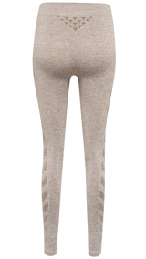 Hummel hmlCI seamless mid waist tights in driftwood melange - Image 5